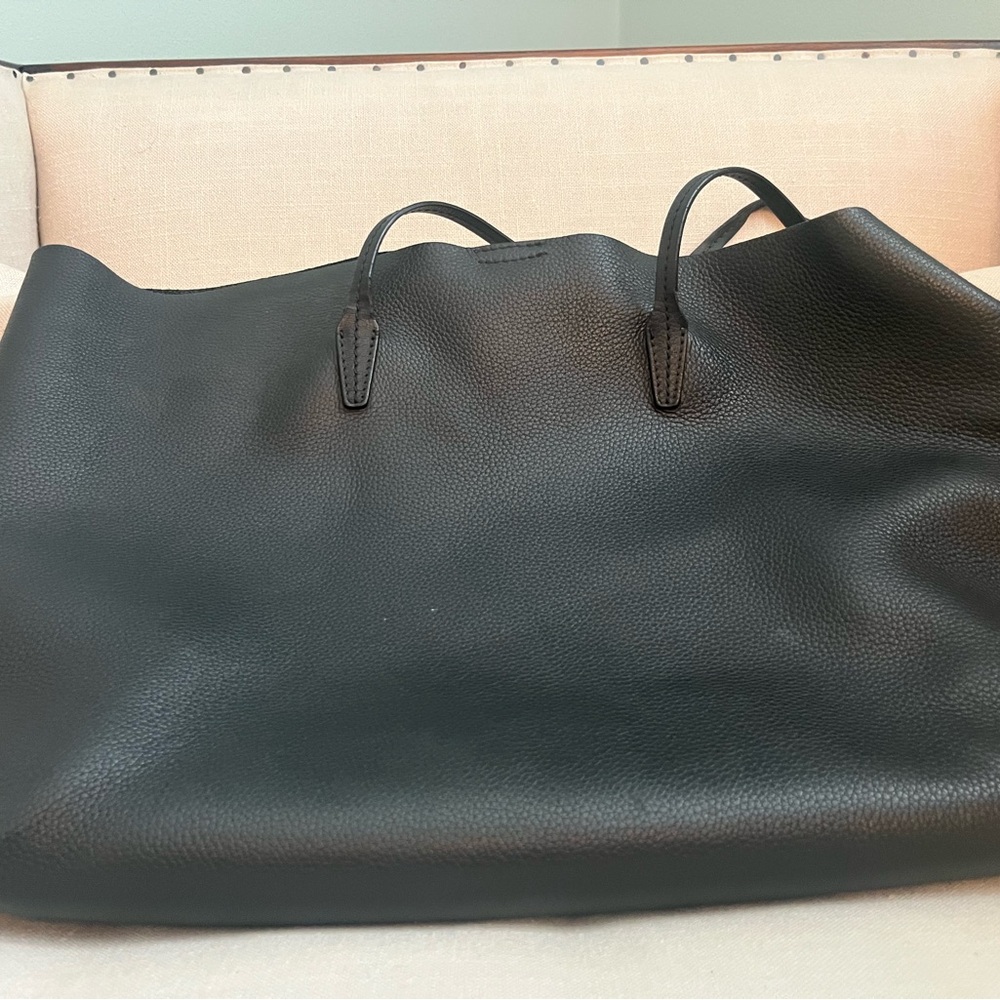 Versace Black Leather Tote Bag - Picture 6 of 8